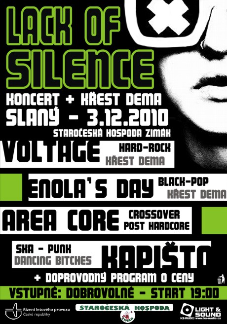 Lack of silence